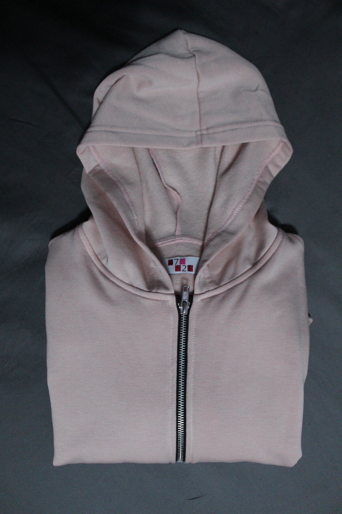 Pink Zip-Up Hoodie