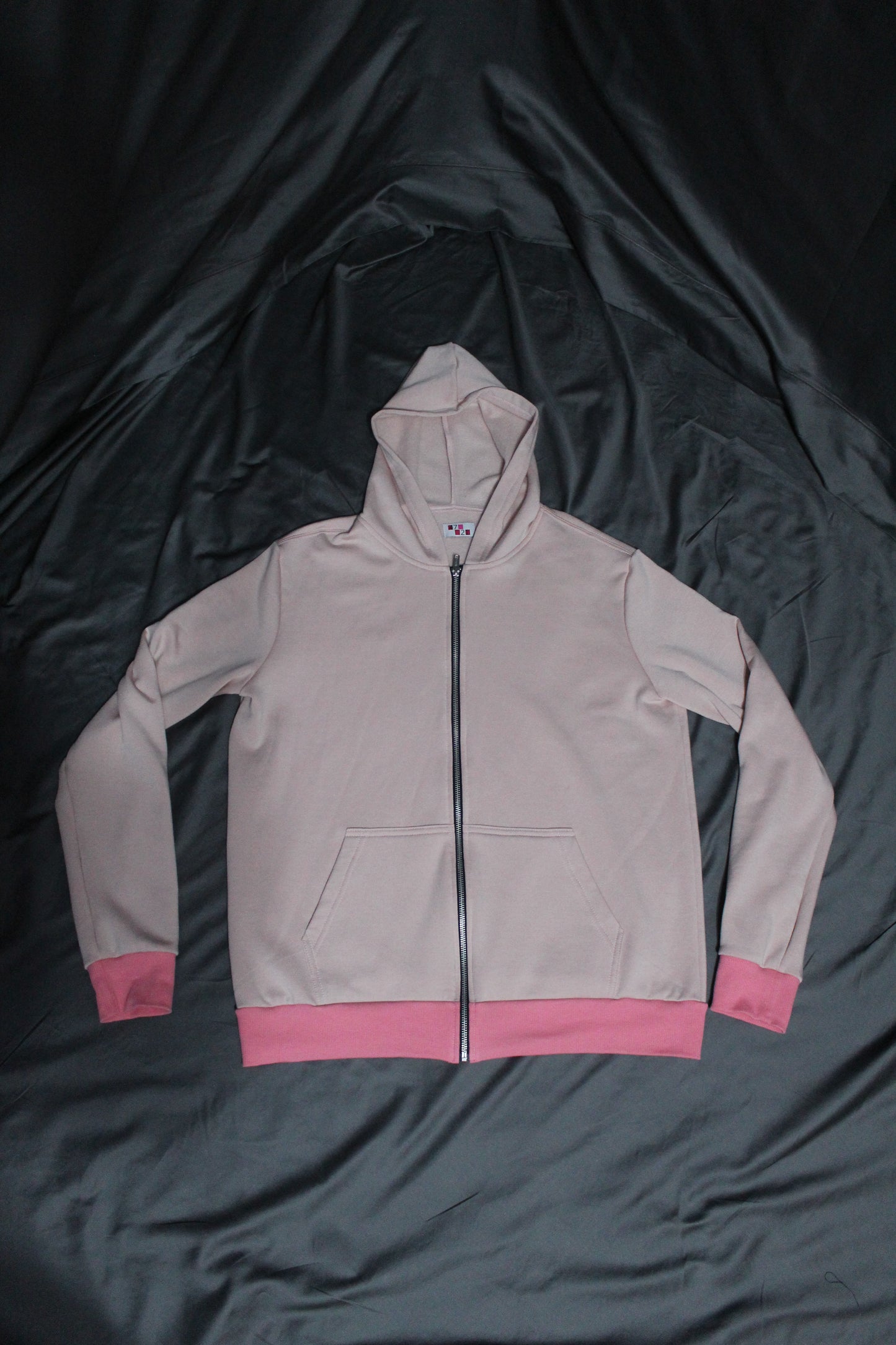 Pink Zip-Up Hoodie