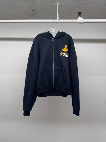 Tweety Leather Hoodie